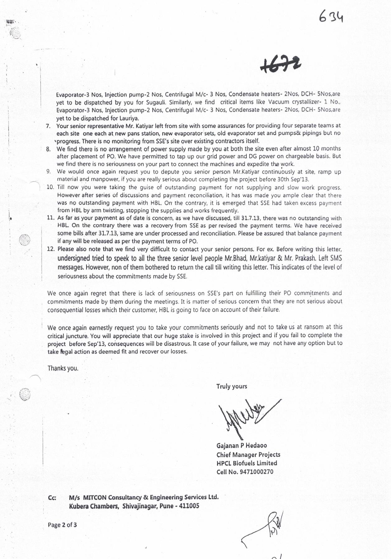Exhibit reproduced from the original judgment