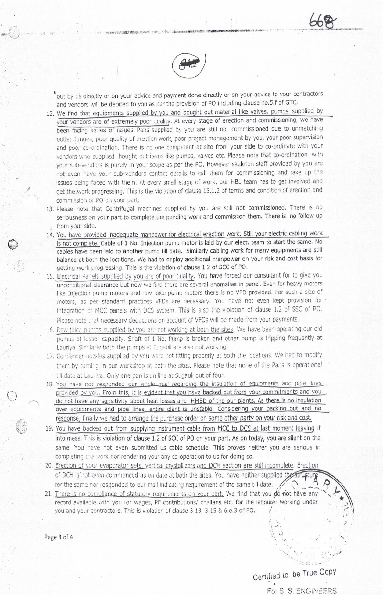 Exhibit reproduced from the original judgment
