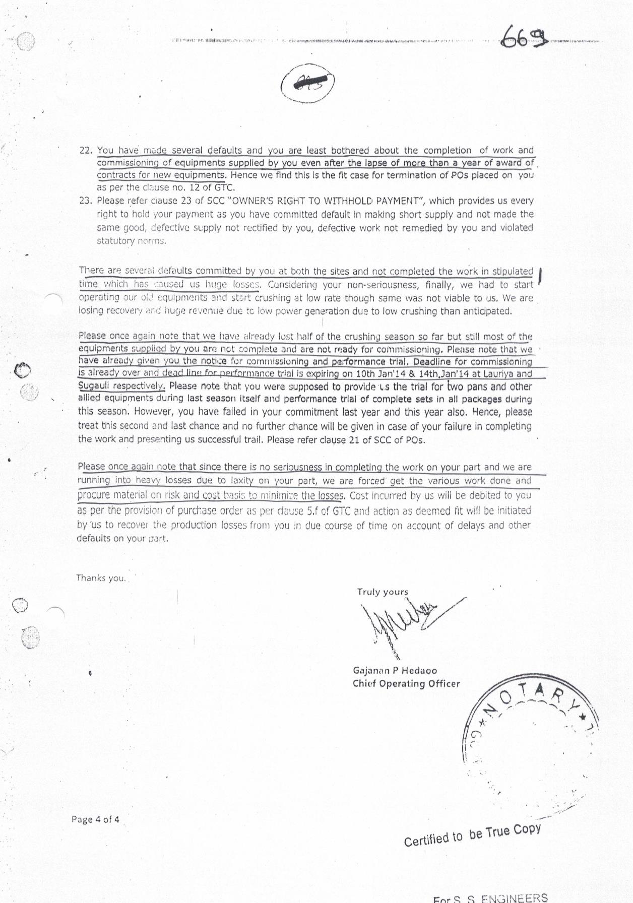 Exhibit reproduced from the original judgment