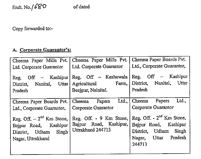 Exhibit reproduced from the original judgment