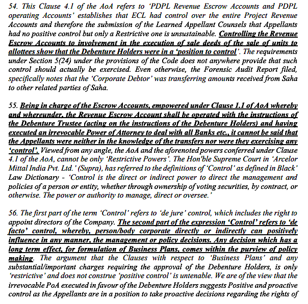 Exhibit reproduced from the original judgment