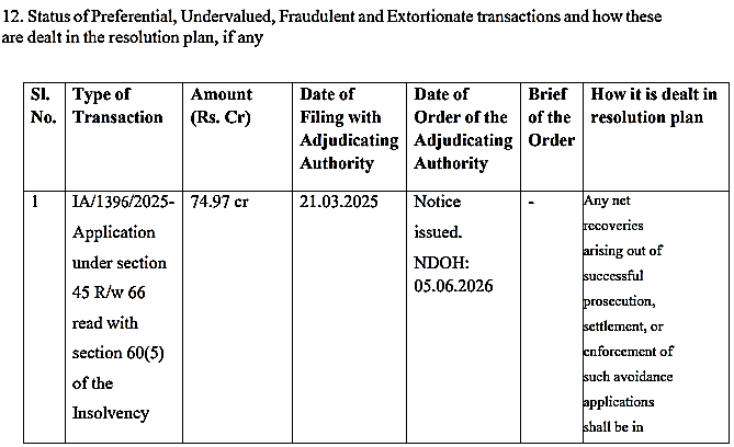 Exhibit reproduced from the original judgment