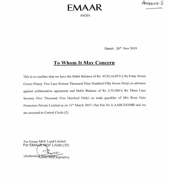 Exhibit reproduced from the original judgment