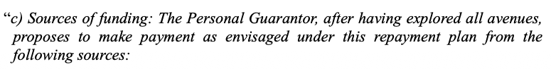 Exhibit reproduced from the original judgment