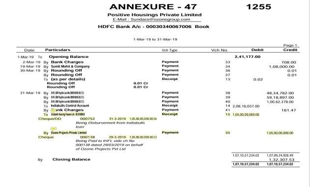 Exhibit reproduced from the original judgment