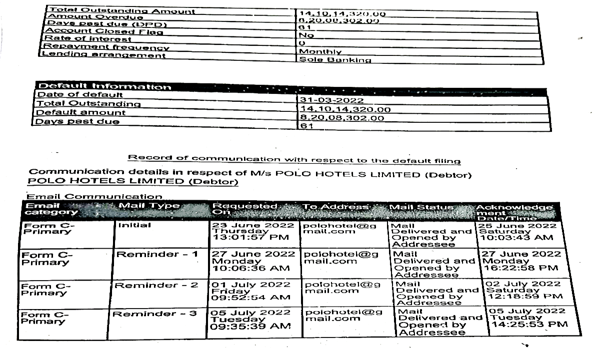 Exhibit reproduced from the original judgment
