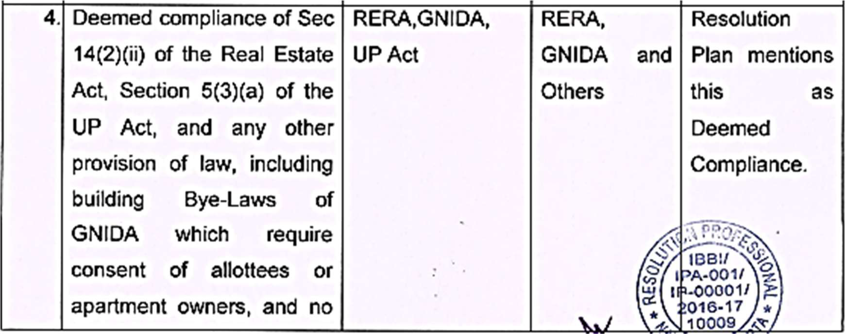 Exhibit reproduced from the original judgment