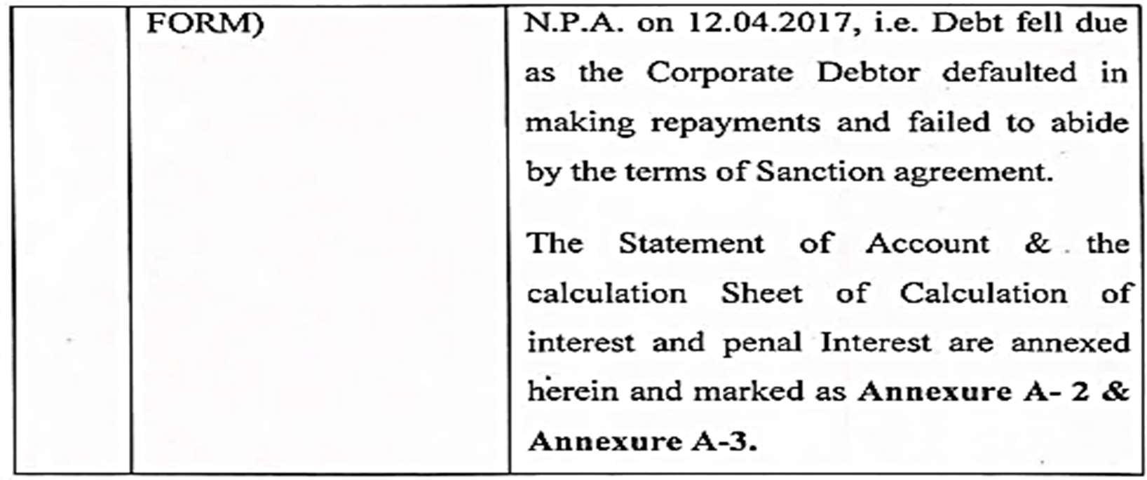 Exhibit reproduced from the original judgment