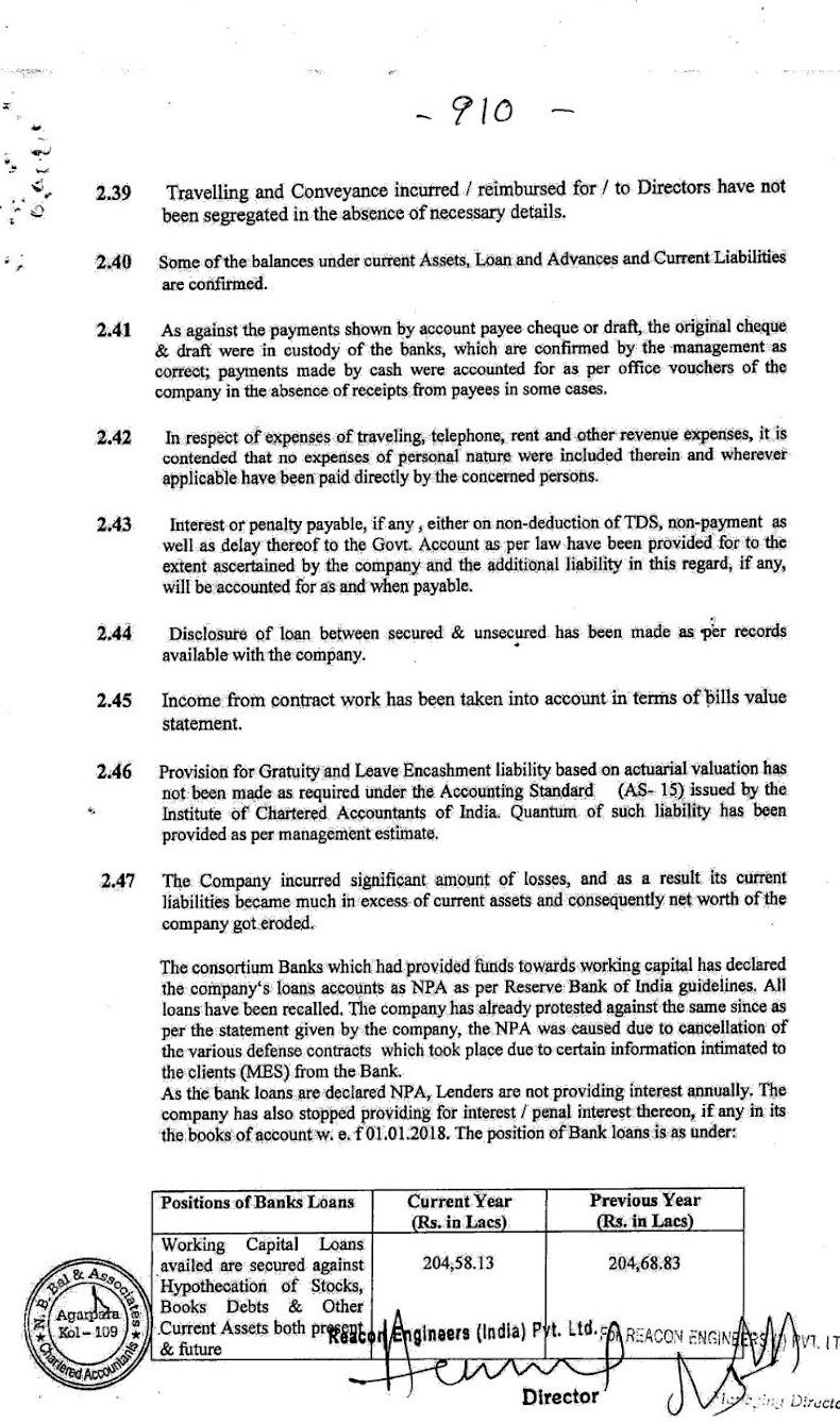 Exhibit reproduced from the original judgment