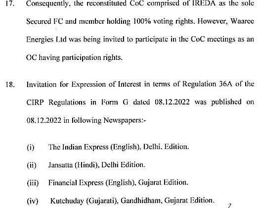 Exhibit reproduced from the original judgment