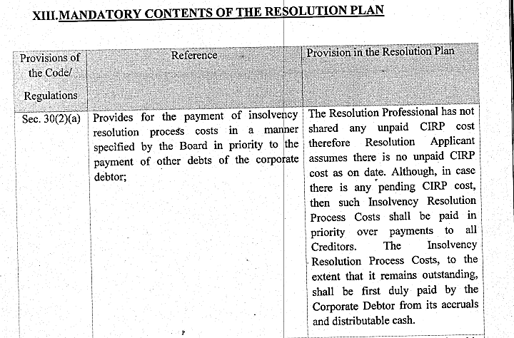 Exhibit reproduced from the original judgment