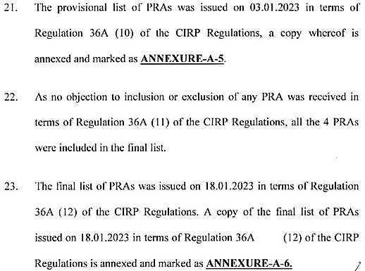 Exhibit reproduced from the original judgment