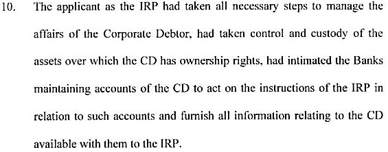 Exhibit reproduced from the original judgment