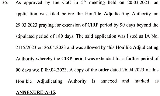Exhibit reproduced from the original judgment