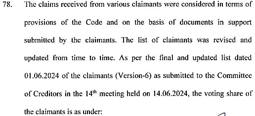 Exhibit reproduced from the original judgment