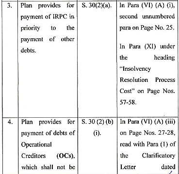 Exhibit reproduced from the original judgment
