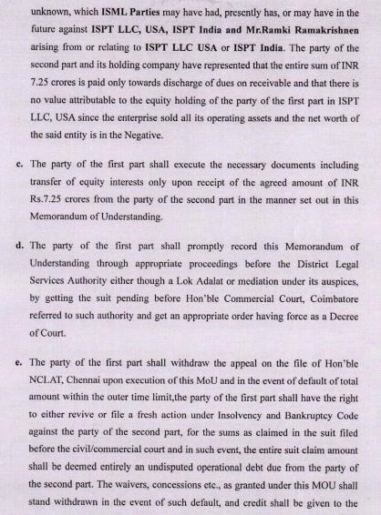 Exhibit reproduced from the original judgment