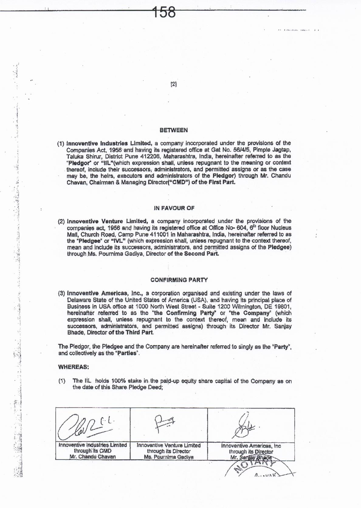 Exhibit reproduced from the original judgment