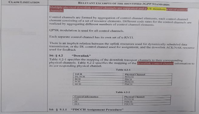 Exhibit reproduced from the original judgment