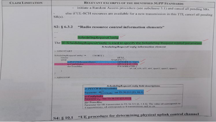 Exhibit reproduced from the original judgment