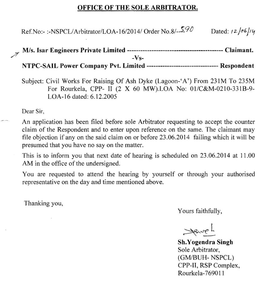 Exhibit reproduced from the original judgment