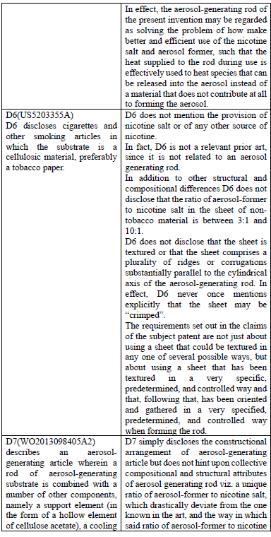 Exhibit reproduced from the original judgment