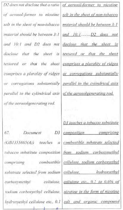 Exhibit reproduced from the original judgment