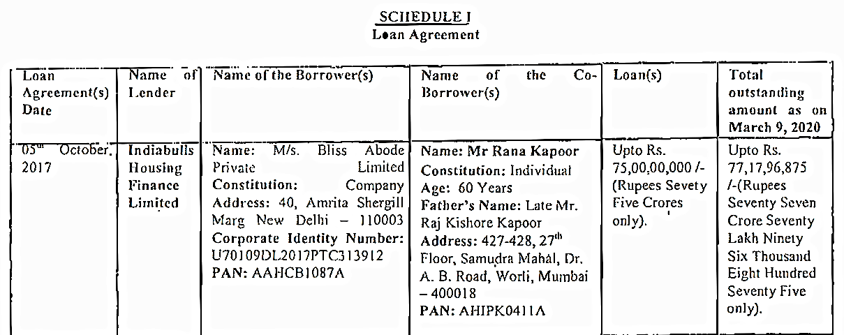 Exhibit reproduced from the original judgment