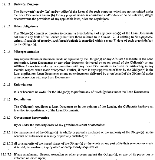 Exhibit reproduced from the original judgment