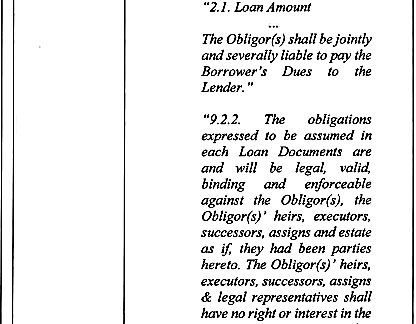 Exhibit reproduced from the original judgment
