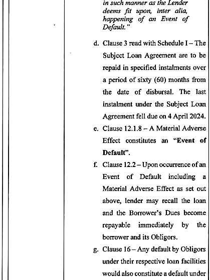 Exhibit reproduced from the original judgment