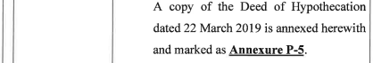 Exhibit reproduced from the original judgment