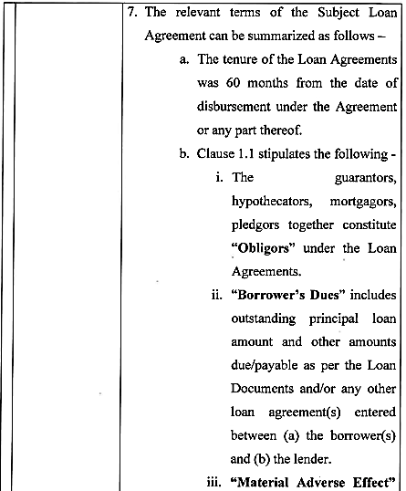 Exhibit reproduced from the original judgment