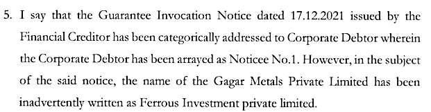 Exhibit reproduced from the original judgment