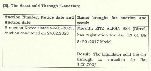 Exhibit reproduced from the original judgment