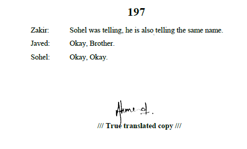 Exhibit reproduced from the original judgment