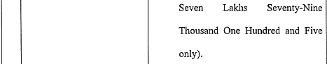 Exhibit reproduced from the original judgment