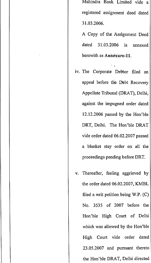Exhibit reproduced from the original judgment