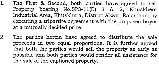 Exhibit reproduced from the original judgment
