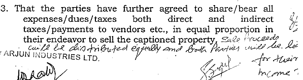 Exhibit reproduced from the original judgment