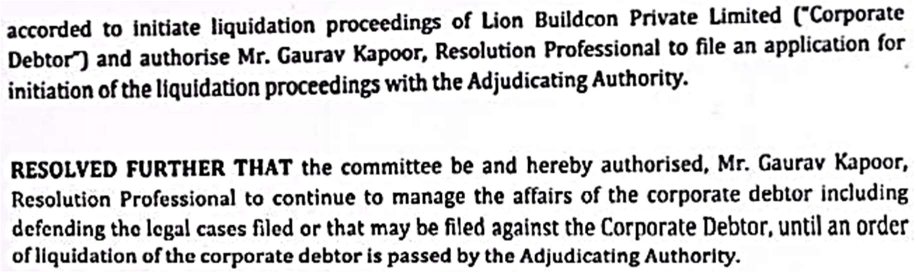 Exhibit reproduced from the original judgment