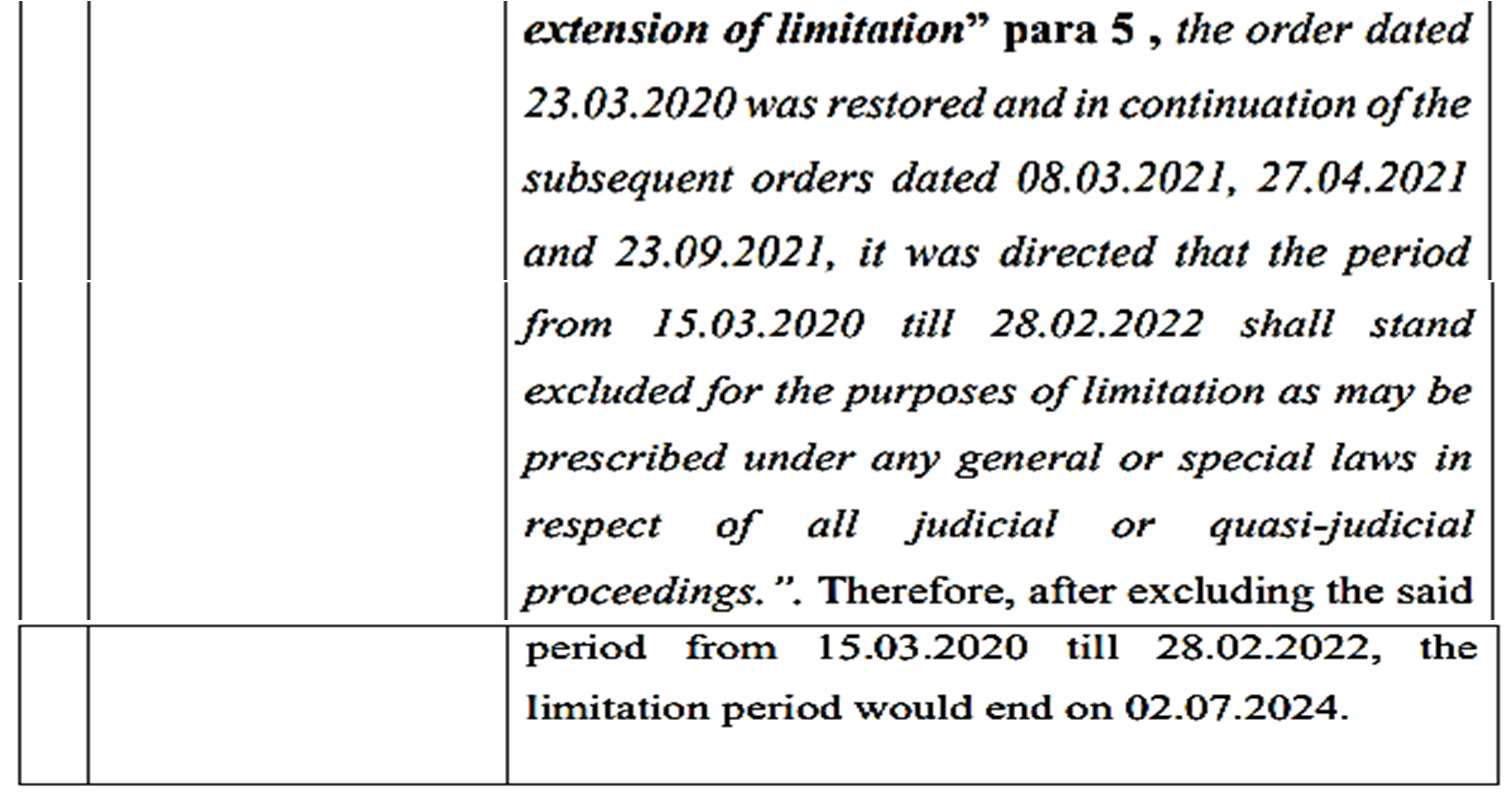 Exhibit reproduced from the original judgment
