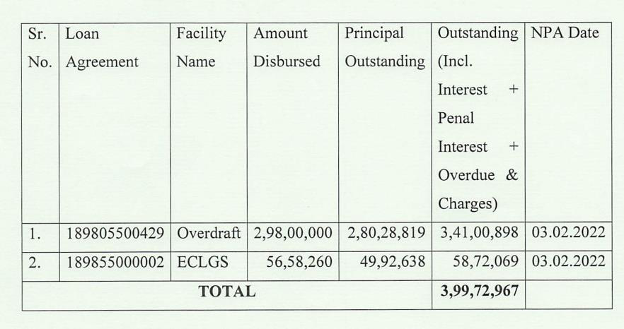 Exhibit reproduced from the original judgment