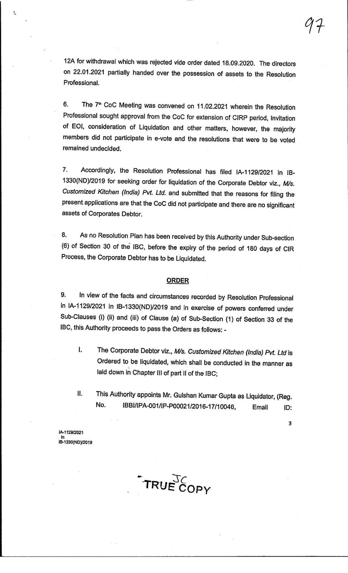 Exhibit reproduced from the original judgment