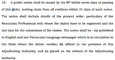 Exhibit reproduced from the original judgment