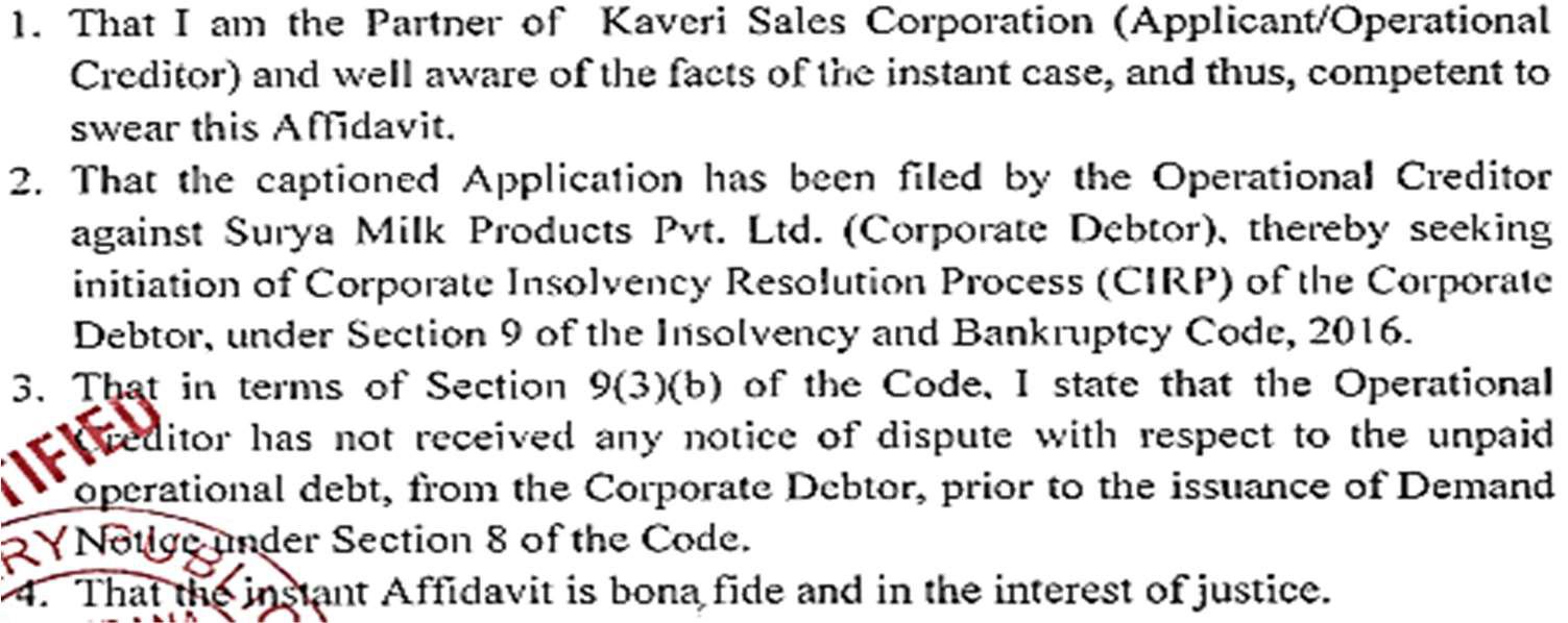 Exhibit reproduced from the original judgment