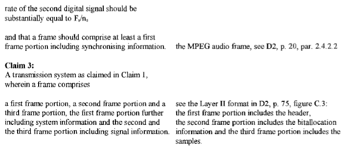 Exhibit reproduced from the original judgment