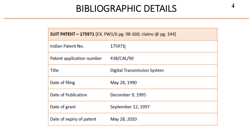 Exhibit reproduced from the original judgment