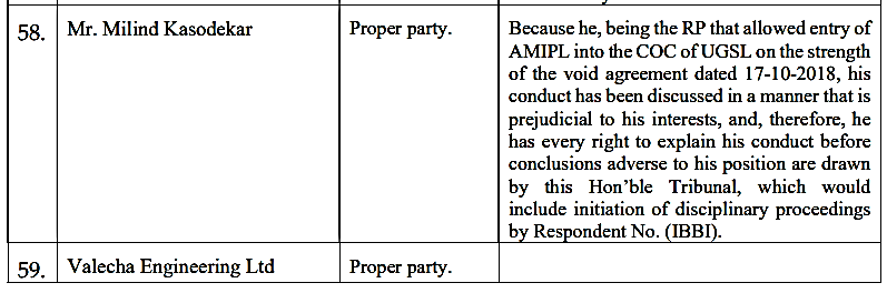 Exhibit reproduced from the original judgment
