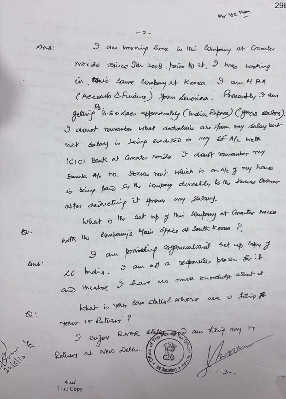 Exhibit reproduced from the original judgment